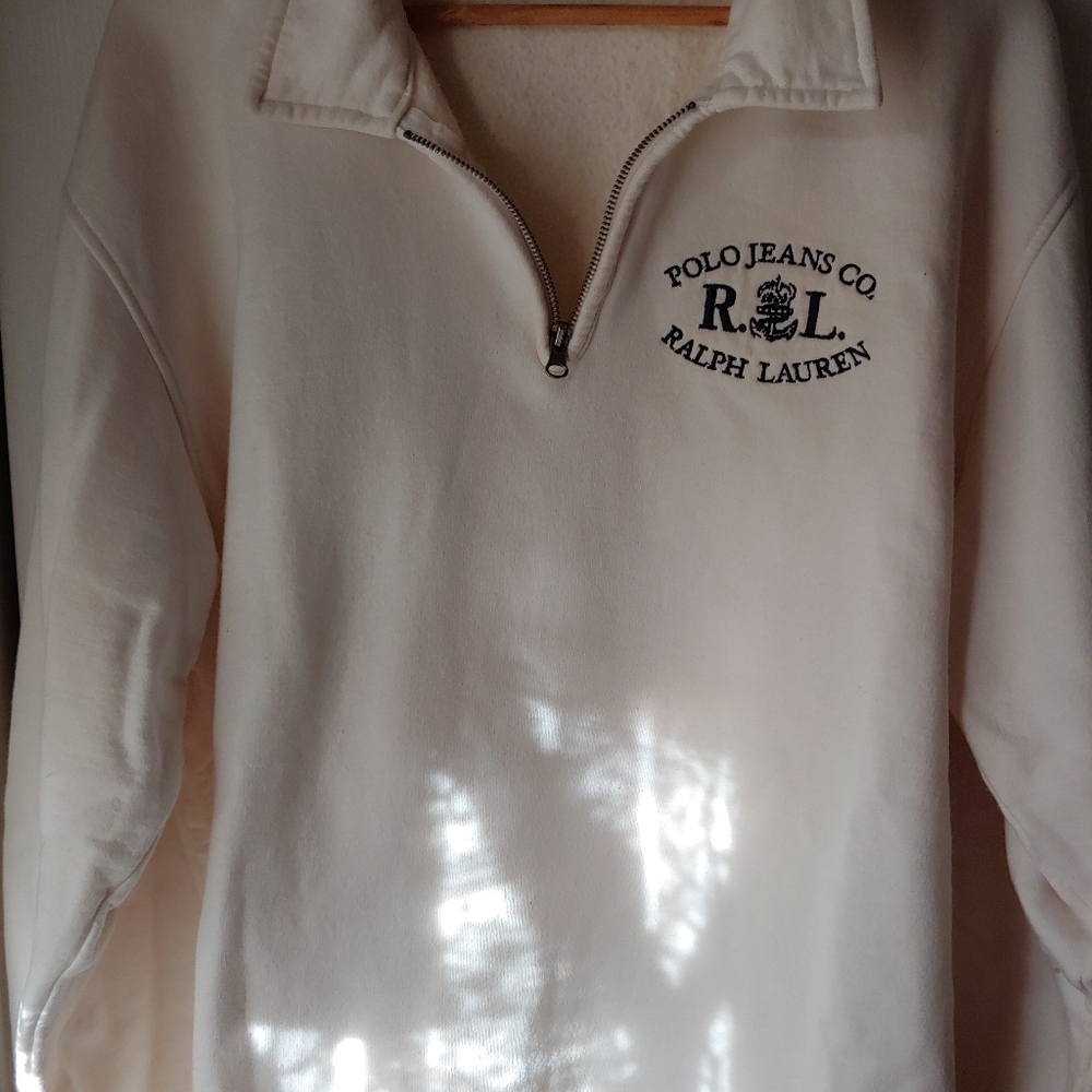 Ralph Lauren quarter zip sweatshirt XL